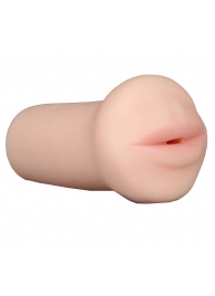 Нежный мастурбатор-ротик REALSTUFF 5INCH MASTURBATOR BJ - Dream Toys - в Саратове купить с доставкой