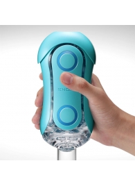Голубой мастурбатор Tenga Flip ORB Ocean - Tenga - в Саратове купить с доставкой