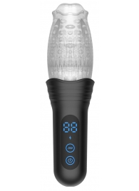 Автоматический мастурбатор Oral Sex Masturbator с функциями ротации, вибрации и фрикций - Secwell - в Саратове купить с доставкой