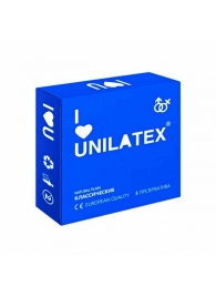 Классические презервативы Unilatex Natural Plain - 3 шт. - Unilatex - купить с доставкой в Саратове