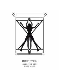 Набор для связывания на кровати Keep Still - Fifty Shades of Grey - купить с доставкой в Саратове