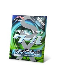 Презерватив Sagami Xtreme Mint с ароматом мяты - 1 шт. - Sagami - купить с доставкой в Саратове Презерватив Sagami Xtreme Mint с ароматом мяты - 1 шт. - Sagami - купить с доставкой в Саратове