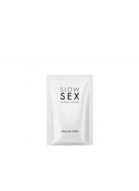 Полоски для орального секса Slow Sex Oral Sex Strips - 7 шт. - Bijoux Indiscrets - купить с доставкой в Саратове