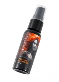 Гель с эффектом вибрации Volcano Of Passion со вкусом винограда - 25 мл. - Erotist Lubricants - купить с доставкой в Саратове