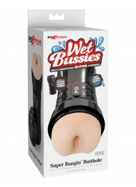 Мастурбатор-анус в колбе Super Banging Butthole - Pipedream - в Саратове купить с доставкой