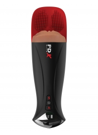 Мастурбатор-вагина в колбе с вибрацией Fuck-O-Matic Pro XL - Pipedream - в Саратове купить с доставкой