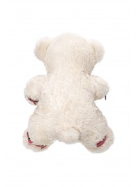 Бондажный набор: белый мишка с розовыми оковами и наручниками - Pecado - купить с доставкой в Саратове