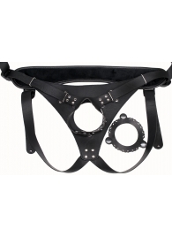 Пояс Hard Brutal для больших насадок - LOVETOY (А-Полимер) купить в Саратове с доставкой в Orgasmix.ru Пояс Hard Brutal для больших насадок - LOVETOY (А-Полимер) - купить с доставкой в Саратове