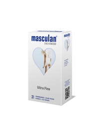 Особо тонкие презервативы Masculan Ultra Fine - 21 шт. - Masculan - купить с доставкой в Саратове