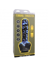 Черно-синяя мини-машина на присоске Tendril Thruster - 21,6 см. - Doc Johnson - купить с доставкой в Саратове