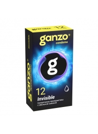 Супертонкие презервативы Ganzo Invisible - 12 шт. - Ganzo - купить с доставкой в Саратове