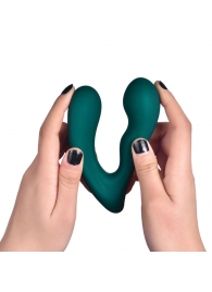 Темно-бирюзовый вибромассажер простаты Solstice X - Magic Motion - в Саратове купить с доставкой