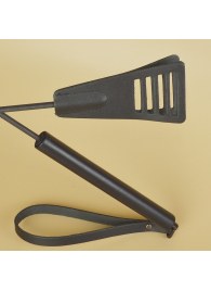 Черный кожаный стек «Сириус» - 60 см. - Sitabella - купить с доставкой в Саратове