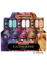 Набор из 15 мастурбаторов Catherine Olga - Baile - в Саратове купить с доставкой
