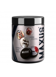 Черные утолщенные презервативы MAXUS Extra Strong с железным кейсом - 15 шт. - Maxus - купить с доставкой в Саратове