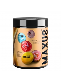 Точечные презервативы MAXUS 2000 Amazing Dots с железным кейсом - 12 шт. - Maxus - купить с доставкой в Саратове