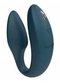 Зеленый вибратор для пар We-Vibe Sync 2 с пультом ДУ - We-vibe купить в Саратове с доставкой в Orgasmix.ru Зеленый вибратор для пар We-Vibe Sync 2 с пультом ДУ - We-vibe