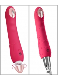 Малиновая насадка на душ с вибрацией Showers to orgasm - 20,1 см. - Orion - купить с доставкой в Саратове Малиновая насадка на душ с вибрацией Showers to orgasm - 20,1 см. - Orion - купить с доставкой в Саратове