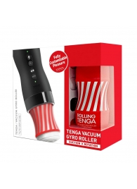 Набор Tenga Vacuum Gyro Roller 3s: мастурбатор и устройство для вращения и создания вакуума - Tenga - в Саратове купить с доставкой Набор Tenga Vacuum Gyro Roller 3s: мастурбатор и устройство для вращения и создания вакуума - Tenga - в Саратове купить с доставкой
