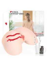 Мастурбатор-полуторс с двойным слоем материала и вибрацией Jenny Onahole Real Hips - KOKOS - в Саратове купить с доставкой Мастурбатор-полуторс с двойным слоем материала и вибрацией Jenny Onahole Real Hips - KOKOS - в Саратове купить с доставкой