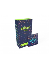 Светящиеся в темноте презервативы Expert Neon - 15 шт. - Expert - купить с доставкой в Саратове