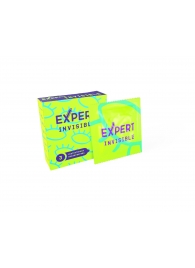 Ультратонкие презервативы Expert Invisible - 3 шт. - Expert - купить с доставкой в Саратове
