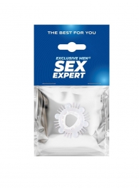 Стимулирующая насадка на пенис с несколькими видами рельефа - Sex Expert - в Саратове купить с доставкой