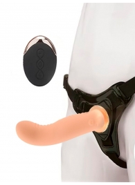 Женский вибрострапон со съемной насадкой и пультом ДУ - Erokay - купить с доставкой в Саратове