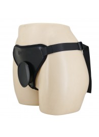 Черные трусики харнесс с платформой Caludio I - Baile - купить с доставкой в Саратове