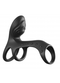 Черная насадка на пенис Ultimate Couples Cage Pro - Pipedream - в Саратове купить с доставкой