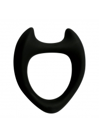 Черное эрекционное кольцо с рожками Wooomy Toro M - Adrien Lastic - в Саратове купить с доставкой