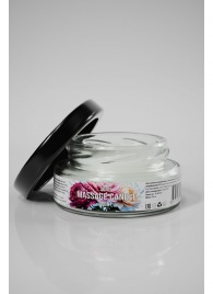 Массажная свеча «Цветущий пион» - 50 мл. - SGAN - купить с доставкой в Саратове