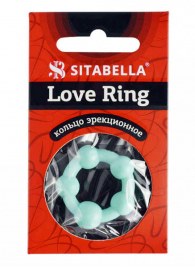 Цветное эрекционное кольцо с 5 бусинами Love Ring - Sitabella - в Саратове купить с доставкой