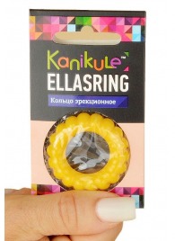 Цветное рельефное эрекционное кольцо Ellasring - Sitabella - в Саратове купить с доставкой