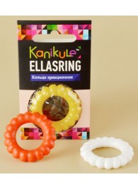 Цветное рельефное эрекционное кольцо Ellasring - Sitabella - в Саратове купить с доставкой