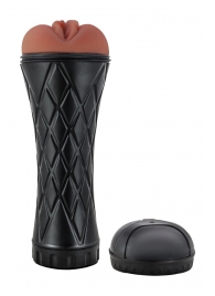 Коричневый мастурбатор-вагина Marly - Dream Toys - в Саратове купить с доставкой