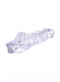 Прозрачная насадка-удлинитель Length Enhancer с подхватом - 16 см. - NMC - в Саратове купить с доставкой