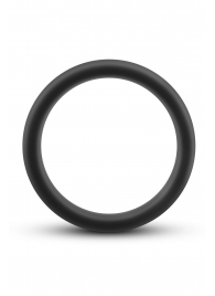 Черное эрекционное кольцо Silicone Go Pro Cock Ring - Blush Novelties - в Саратове купить с доставкой