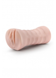 Телесный мастурбатор-вагина Ayumi с вибрацией - Blush Novelties - в Саратове купить с доставкой