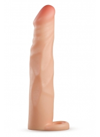 Телесная насадка-удлинитель Fortitude с подхватом - 17,7 см. - Blush Novelties - в Саратове купить с доставкой