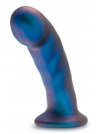 Синяя насадка-фаллоимитатор Rebellion 5.75 Inch Pegging Dildo - 14,6 см. - Blush Novelties - купить с доставкой в Саратове