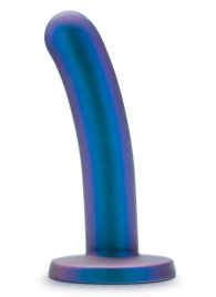 Синяя насадка с гладкой поверхностью Surrender 5.75 Inch Intermediate Pegging Dildo - 14,6 см. - Blush Novelties - купить с доставкой в Саратове