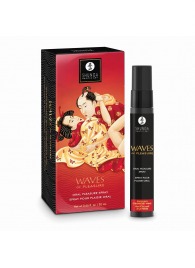 Оральный спрей Waves of Pleasure с ароматом клубники и шампанского - 20 мл. - Shunga - купить с доставкой в Саратове