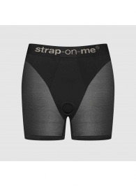 Трусики-шорты для фиксации насадок Strap-on-me Harness Lingerie Halo - size S - Strap-on-me - купить с доставкой в Саратове