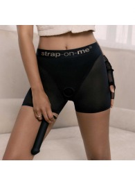 Трусики-шорты для фиксации насадок Strap-on-me Harness Lingerie Halo - size M - Strap-on-me - купить с доставкой в Саратове