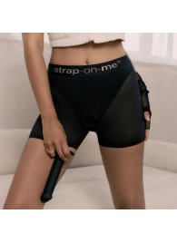 Трусики-шорты для фиксации насадок Strap-on-me Harness Lingerie Halo - size L - Strap-on-me - купить с доставкой в Саратове