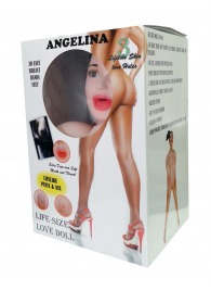 Надувная секс-кукла Angelina 3D - Boys of Toys - в Саратове купить с доставкой