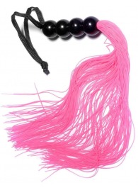 Розовая силиконовая плеть - 35,5 см. - Boys of Toys - купить с доставкой в Саратове