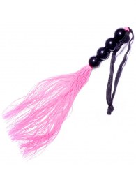 Розовая силиконовая плеть - 35,5 см. - Boys of Toys - купить с доставкой в Саратове