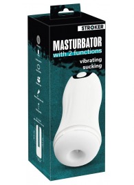Белый мастурбатор Masturbator with 2 functions - Orion - в Саратове купить с доставкой